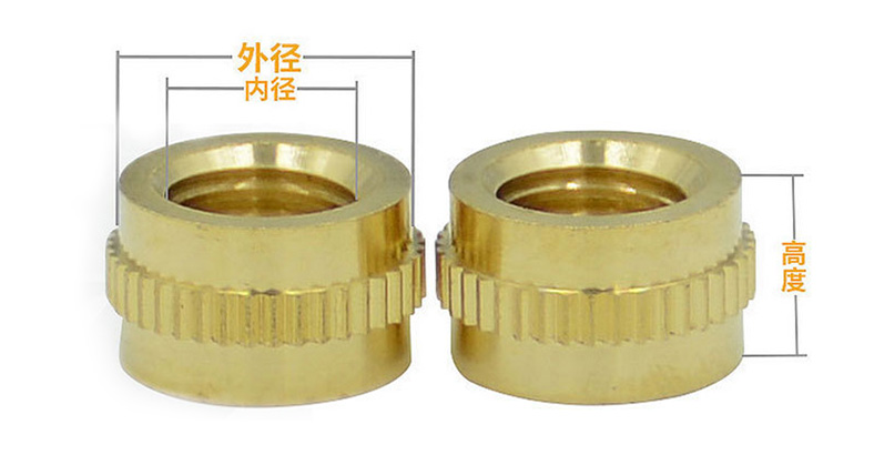 M3銅螺母加工