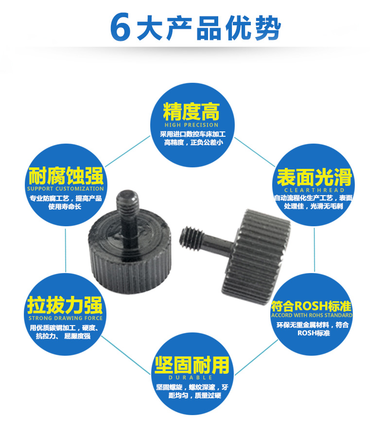 家具防滑螺釘車件加工