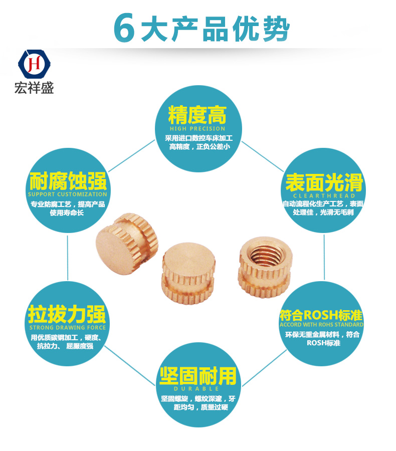 盲孔銅螺母車件加工